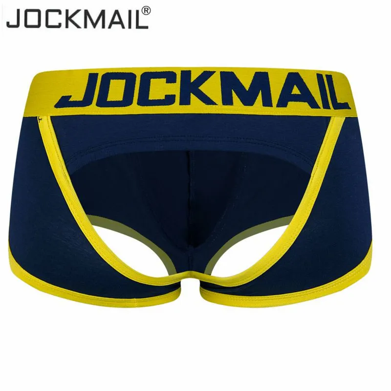 Fashion Brand Sexy Mens Backless Underwear Penis Jock Strap Man