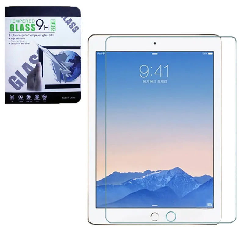 IPad Mini 4 5 6 Ekran Koruyucu için 2.5D 9 H 0.3mm Temizle Touth Tablet PC Filmi Temperli Cam Aksesuarları ile paket