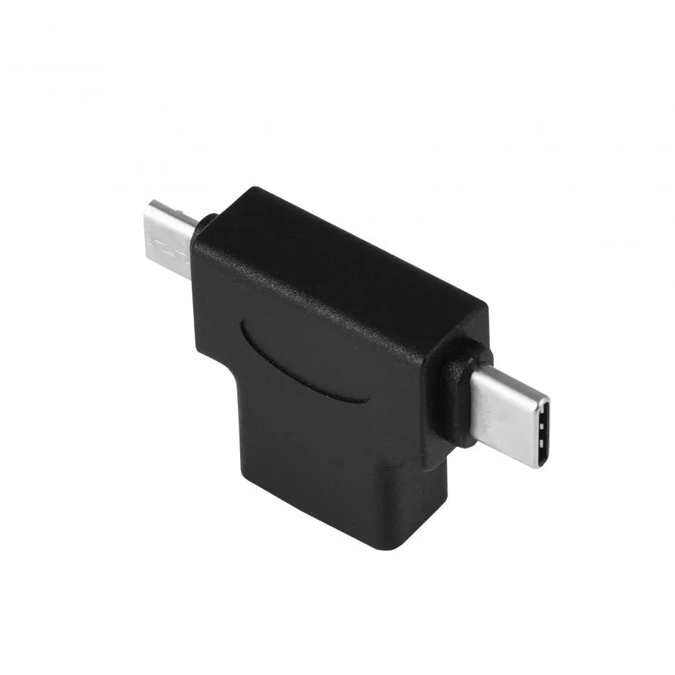 ミニ2 in 1 OTGアダプターマイクロUSB USB 31 Typec Male to USB 30女性OTGコンバーターAdapter3333607