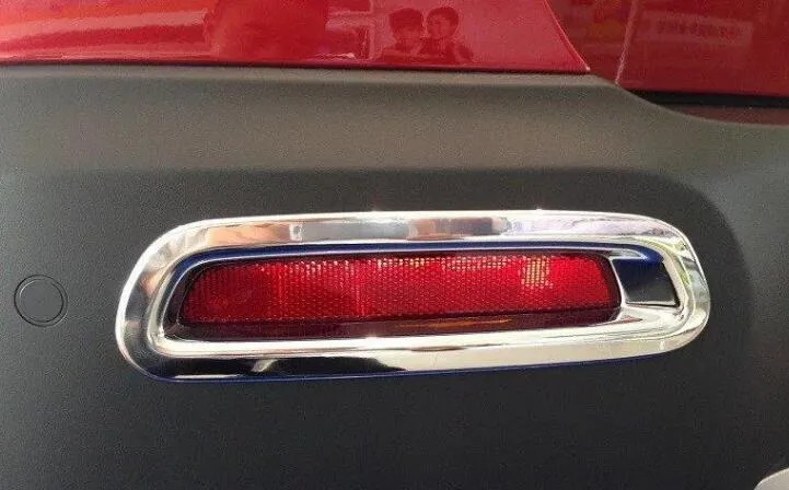 Высокое качество ABS хром автомобиля передняя противотуманная фара декоративная крышка + 2шт Задняя противотуманная фара декоративная крышка для Chevrolet Trax 2014-2016