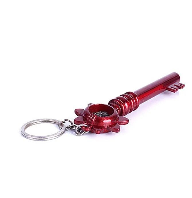 Yaratıcı anahtar kolye Mini boru küçük boru