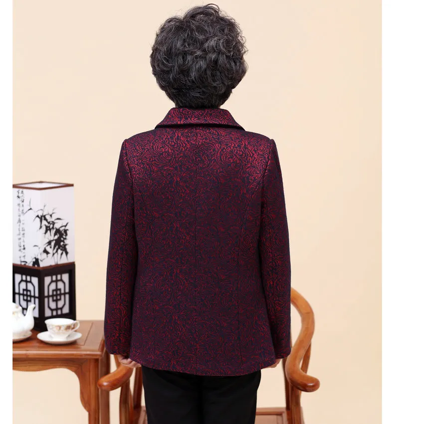 ジャケット・アウター Lausanne Wool Short Coatpink petale M Ochre Handwoven Wool Open Shawl Jacket - Mogra Designs