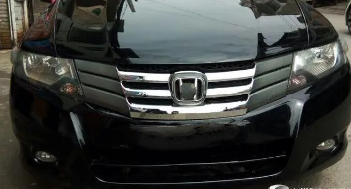 Высокое качество ABS хром автомобиля Гриль украшения декоративную крышку рама для Honda City 2008-2012