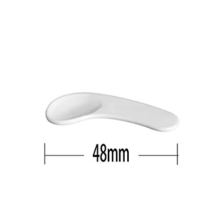 Liten verktygsmask Bar Spoon 48mm Plast Spatulas Gratis frakt Plast Små Skedar