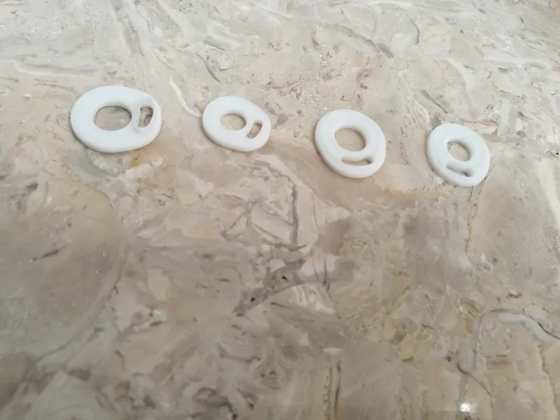 ONLY White Pad Silicone O ring Silicon Seal O-rings replacement Orings for TFV4 TFV8 TFV8 baby X Big Prince