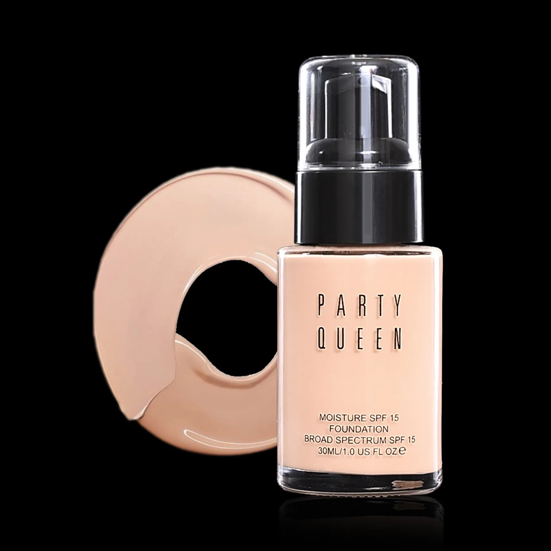 Party Queen HD High Definition Fundacja Płynna Perfect Matte Wilgoć SPF 15+ Foundation Profesjonalny Twarz Makeup Produkt bazowy