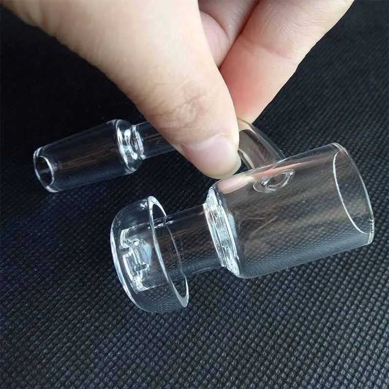 Quartz Terp Vacuum Banger 네일 흡연 파이프 돔이없는 슬러퍼 10mm 14mm 18mm 물 담뱃대 물 파이프 유리 봉