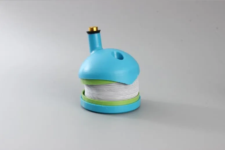 Nuevo tubo de plástico creativo con un encantador tubo telescópico flexible en forma de inflador