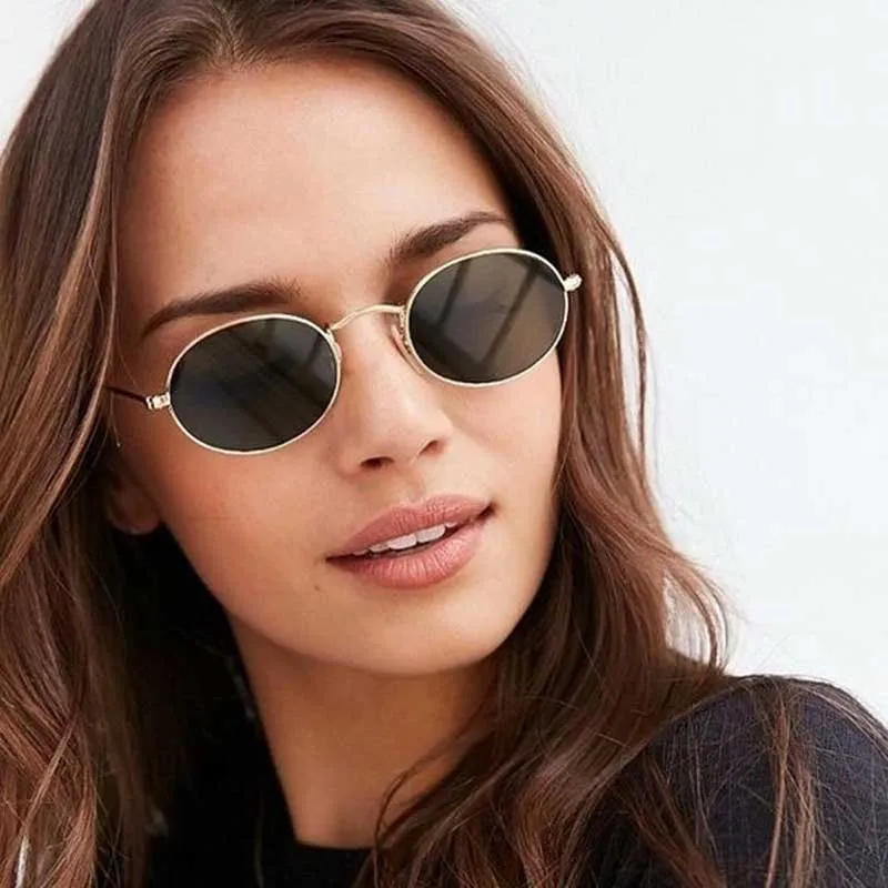 Metal frame sunglasses best sale womens