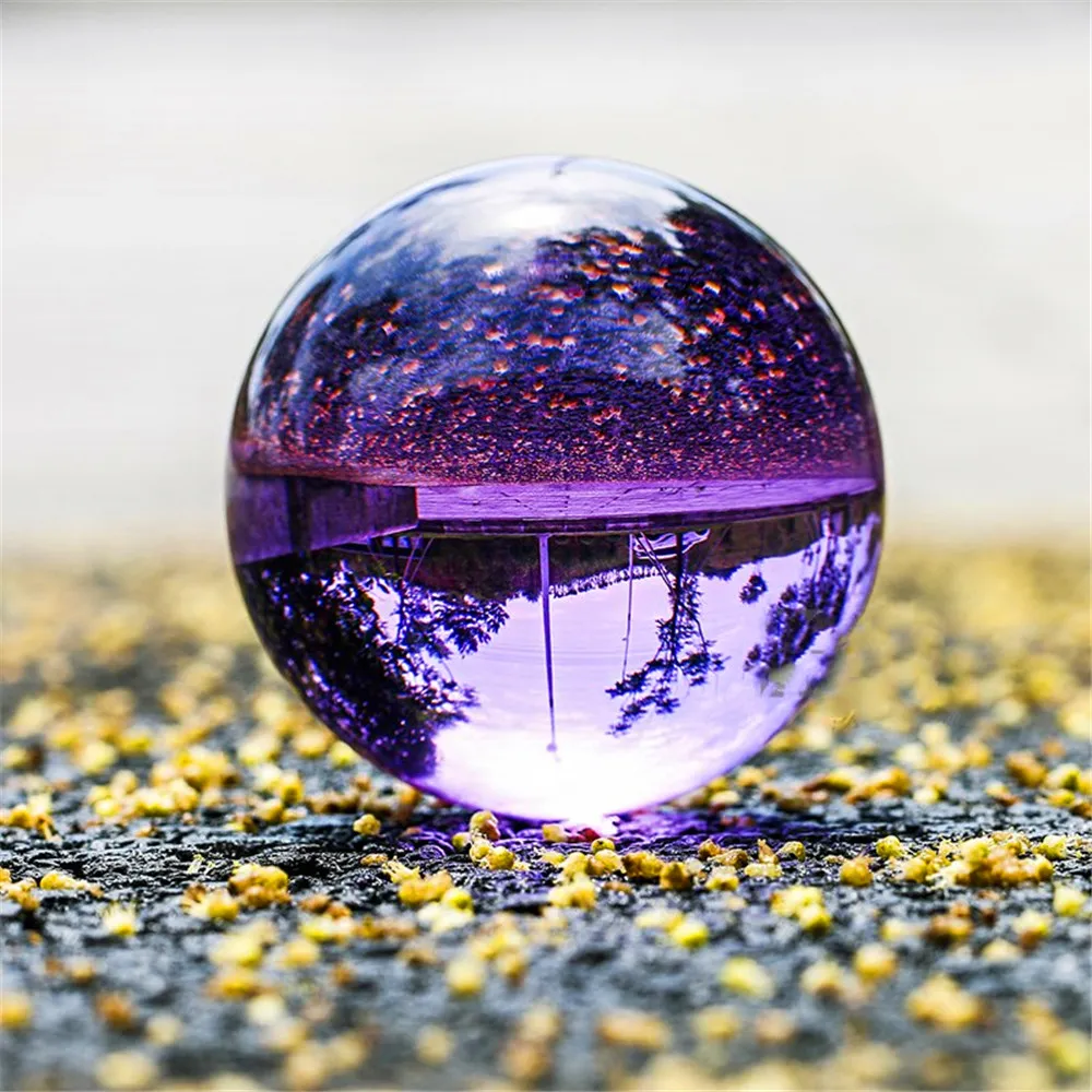 60mm Natural Color Sphere Quartz Crystal Ball Glass Ball Fashion Crafts For Home Wedding Decoration Gifts