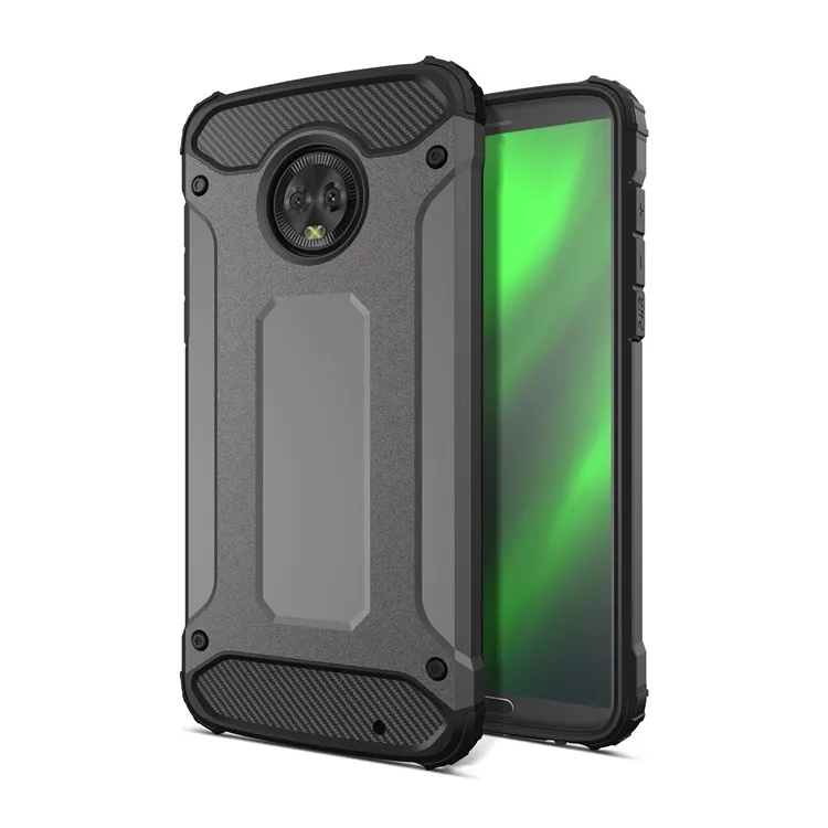 Dla Motorola Moto G7 G7 Plus Moto G7 Power Z3 Play 10 Kolor Armor Hybrid Defender Case TPU + PC Shockproof Cover Case 180PC