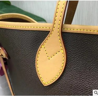 Damen-Handtasche, braune Blumen-Tragetaschen, Einkaufstasche, Schulter-Crossbody-Geldbörse, modisches echtes Leder, große Kapazität, klassische Brief-Clutch-Geldbörsen