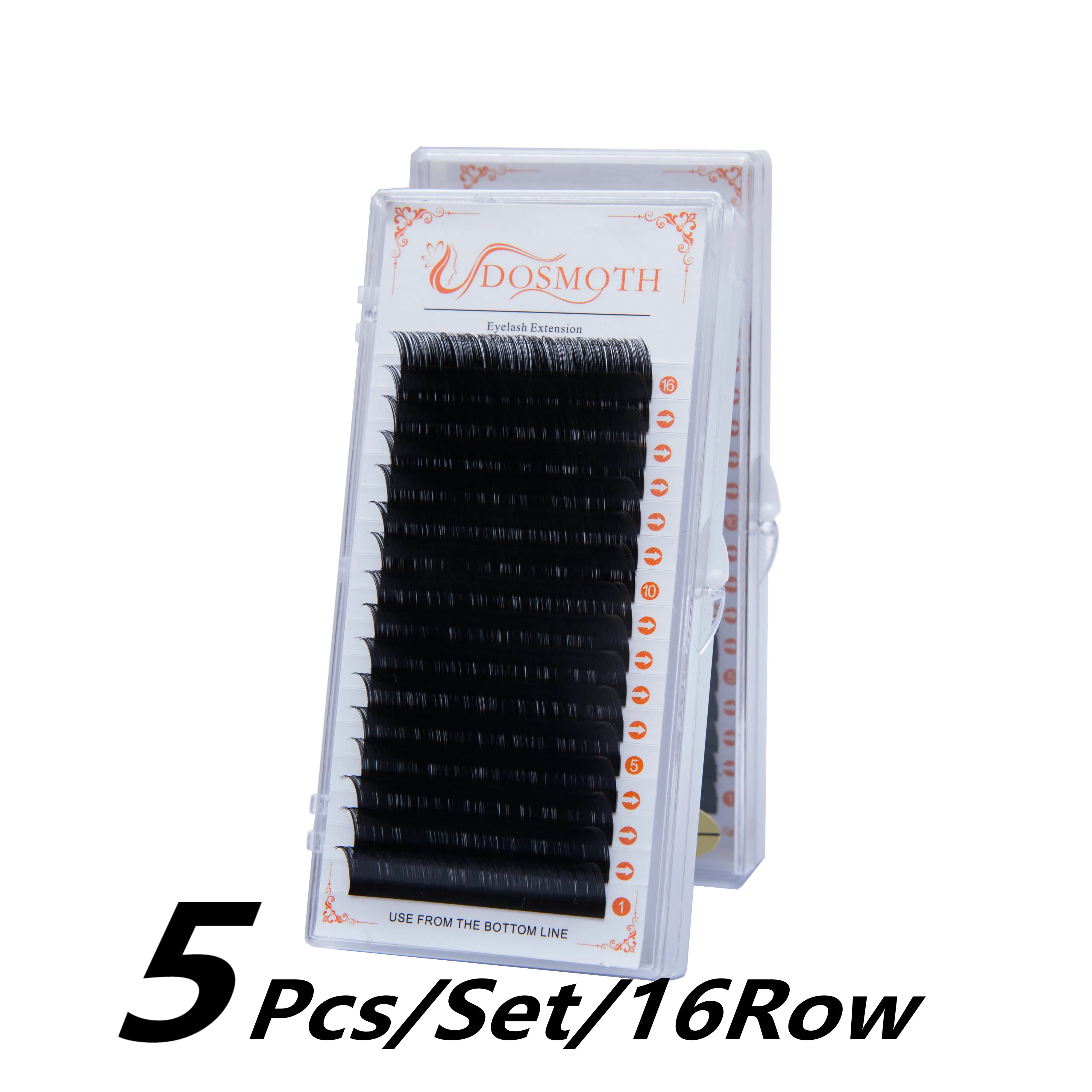 5case 16rows set,High quality mink eyelash extension,individual eyelashes,natural eyelashes,fake false eyelashes