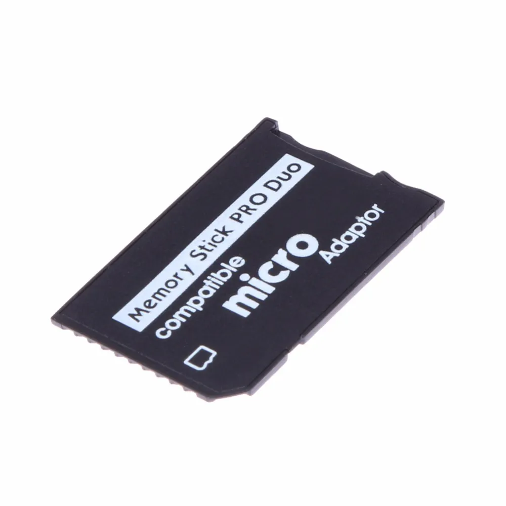 Micro SD to Memory Stick Pro Duo Adapter متوافق مع MicroSD TF Converter Micro SDHC إلى MS Pro Duo Memory Stick Reader لـ Sony PSP 1000 2000