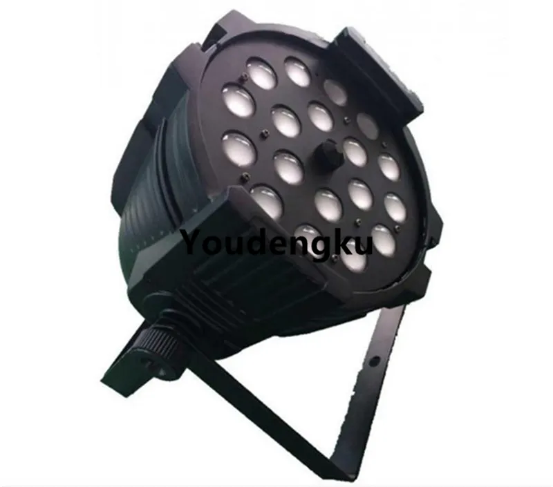 8 أجزاء أفضل بيع LED DMX دي جي ضوء تكبير par64 18x10w rgbw led par 64 led par التكبير