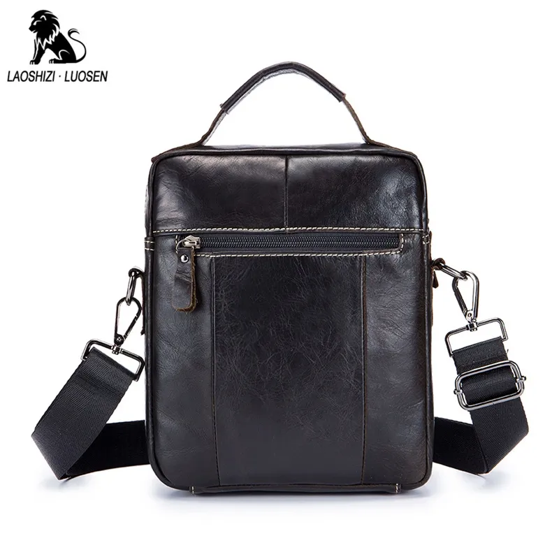 LAOSHIZI LUOSEN jand Genuine Leather