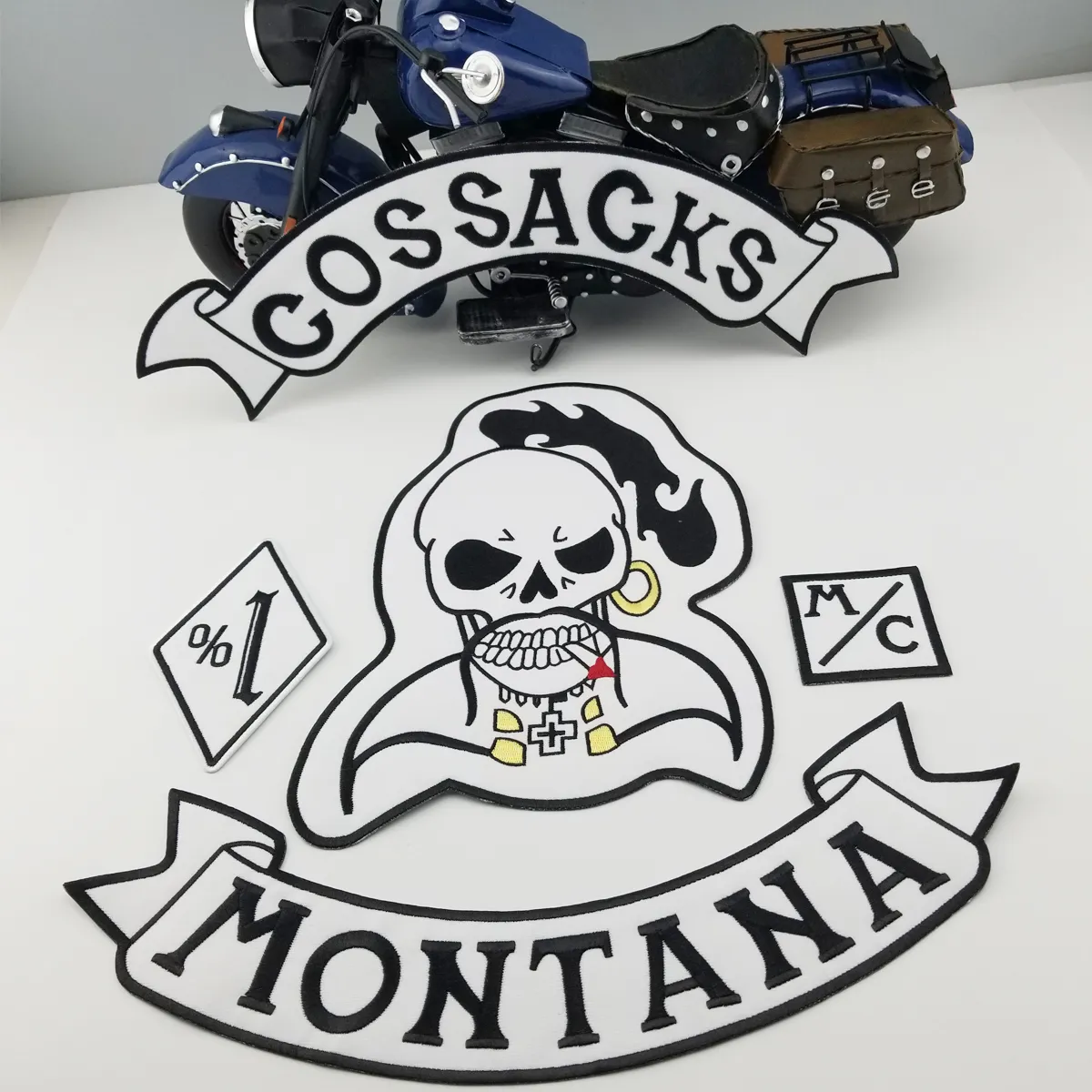 Patches Bordados De Motocicletas: Parche De Chaleco De Diseño De Calavera,  Estilo De Motociclista De Fuera De La Ley, Parches De Espalda De Chaqueta  De Hierro Para Ropa Personalizada De 30,5 € | DHgate, image size:1200x1200