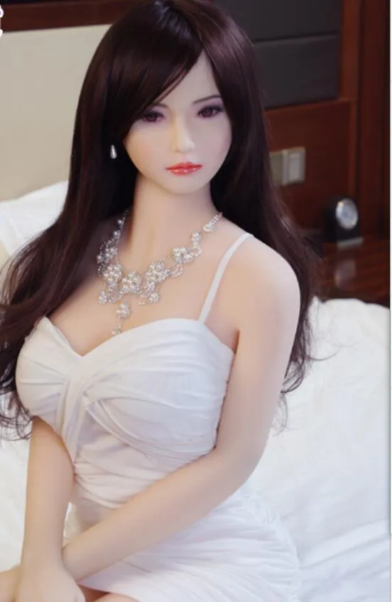 Erkekler Japon Love Doll Vajina Lifelike Pussy Gerçekçi Seksi Oyuncaklar için 165cm Gerçekçi yarım Katı Silikon Seks Doll