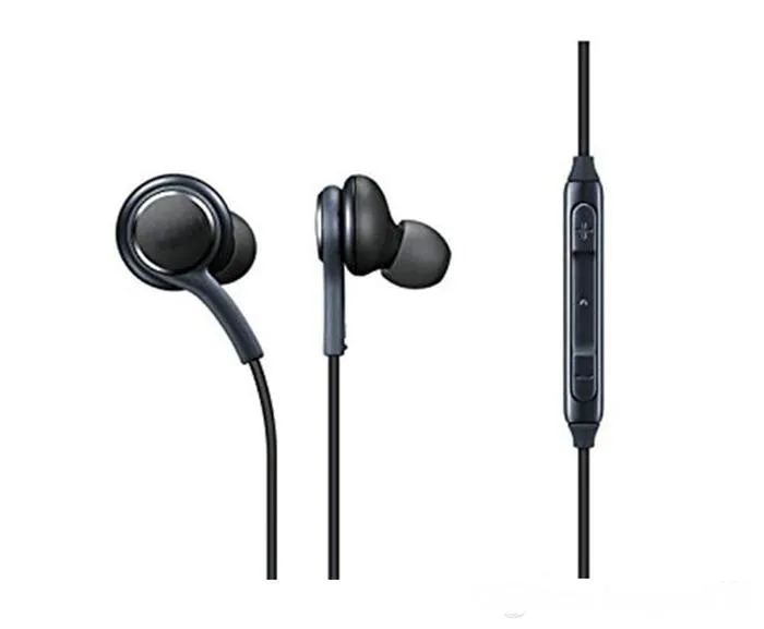 Oortelefoon voor Samsung Galaxy S8 S8 + Plus Stereo Sound Oortelefoon Oorboods Hoogwaardige oortelefoons met bedrade in-ear headset