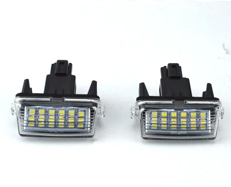 2 teile/los Für Toyota Yaris Vitz Camry Corolla Prius C Ractis Verso S Led Lizenz Nummer Platte LED Lampe Licht OEM ERSETZEN