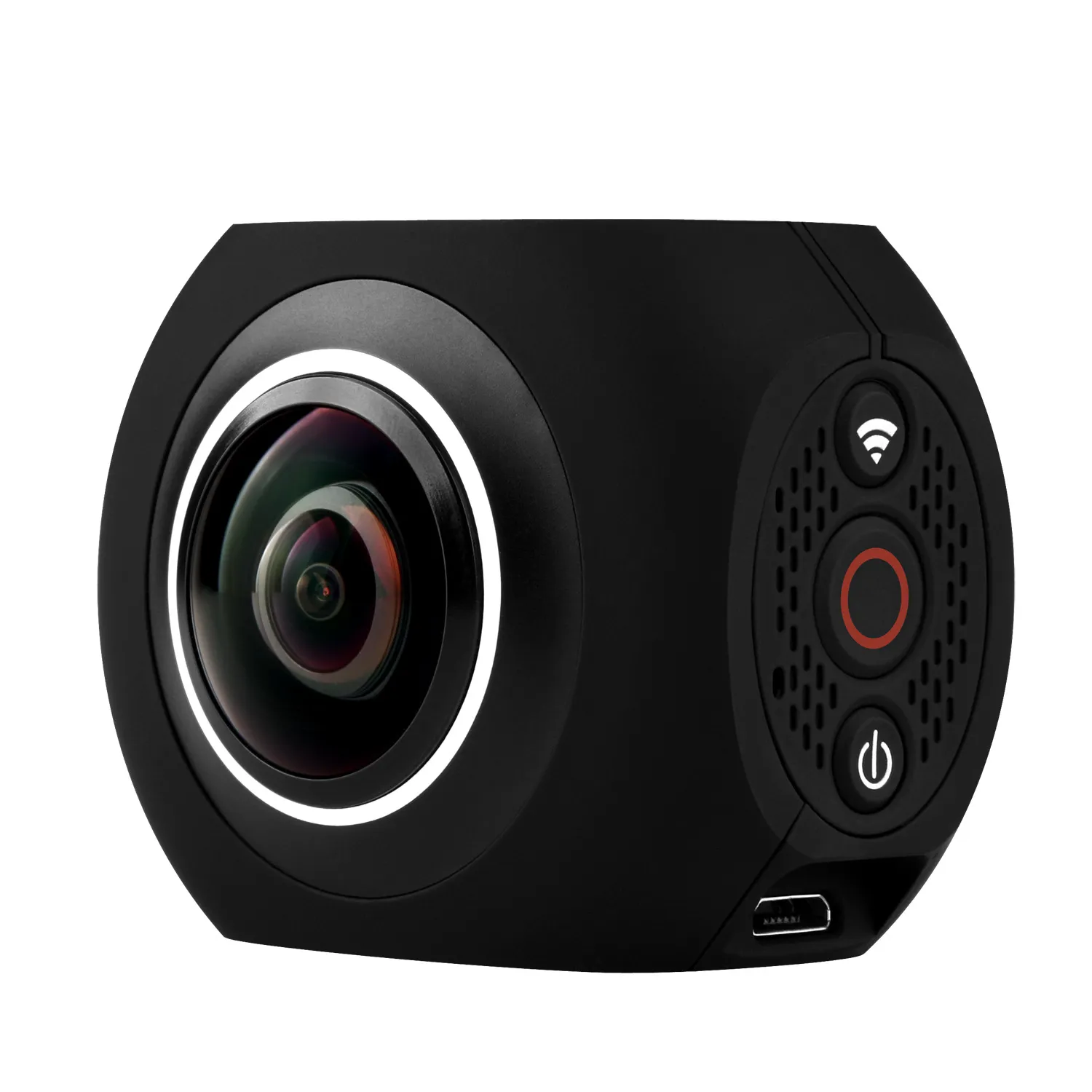 Camera Panoramique 4k Vr Hd A Double Objectif Camera A Mouvement De 360 Degres Camera Exterieure A 7 Degres Camera Sport A Usage Special Pano 360 Du 174 13 Dhgate
