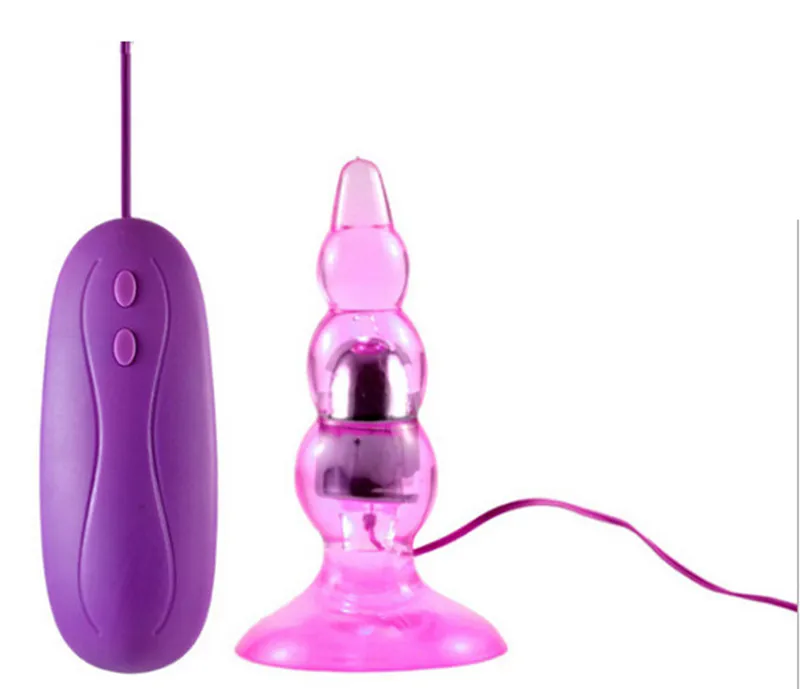 2018 Nuovo Arrivo Silicone Vibrante Anal Plug Butt Toys Vibratore Anal Dildo Plug Giocattoli erotici 6 Tipi Prodotti del sesso Giocattoli adulti del sesso