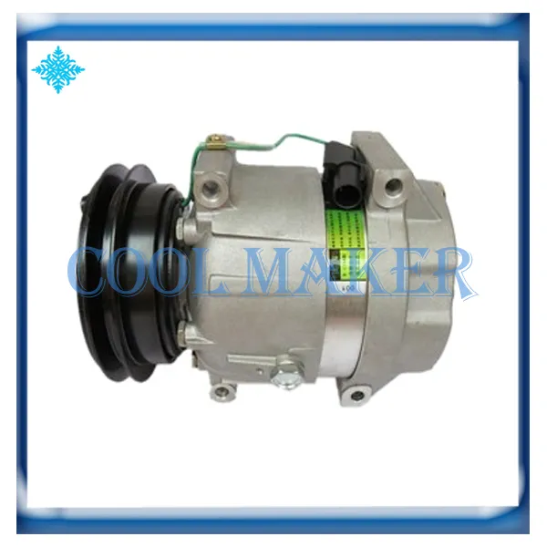 Auto AC-kompressor 24V för HYUNDAI-grävmaskin 11Q6-90040 11Q690040 11Q6-90041 715618 cm105020