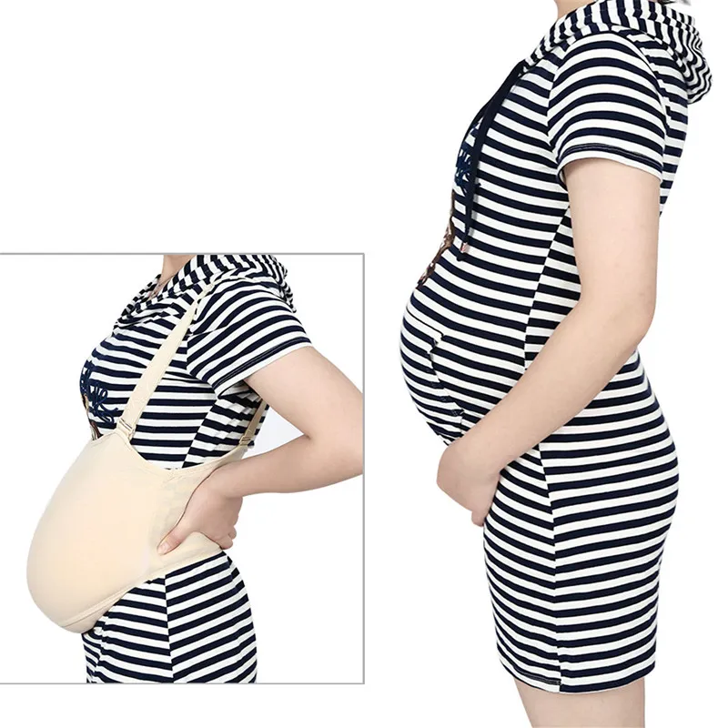 Realistic Silicone Pregnancy Belly With Suspender For Actors And Movie