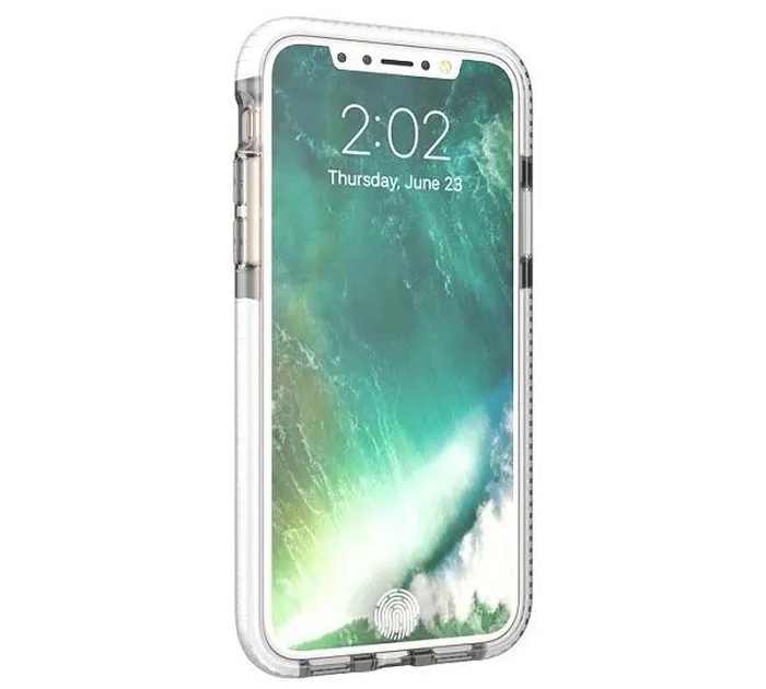 Transparent Clear Soft TPU + D30 Diamond Pattern Case dla iPhone XS Max XR 8 7 6S Plus Samsung S8 S9 S10E Plus Note 9