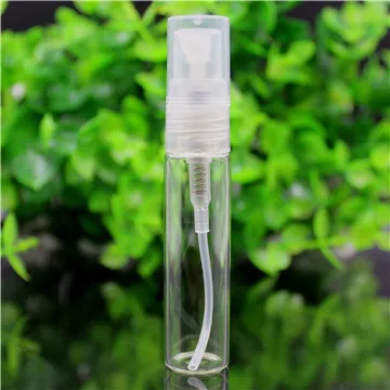 5ml Mini bottiglia di vetro del profumo del campione del campione del boccaglio di viaggio riutilizzabile di vuoto Bottiglie cosmetiche di imballaggio di trasporto libero