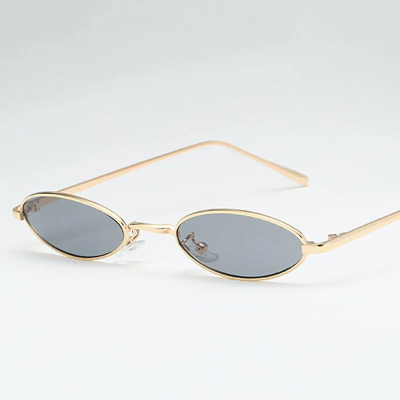 Oval Photochromic Polarized Sunglasses Women Retro Metal Rhinestone Classic Amazon.com: Crystal Frame Luxury Shiny Sunglasses For Women  main image 4