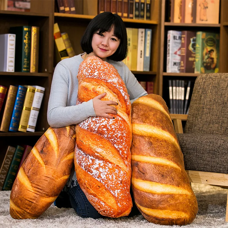 Dorimytrader Giant Plush Bread Pillow Cushion Soft Shrimp Stuffed