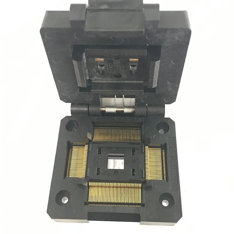 Prise de test Yamaichi IC IC51-1284-1433-10 qfp128pin Prise de gravure