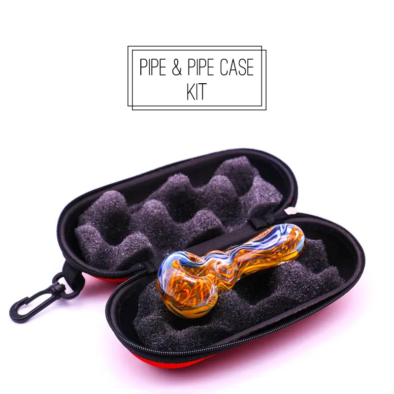 glass smoking pipe Manufacture hand-blown and beautifully handcrafted,spoon pipe 4" 80g Made of high quality value pack