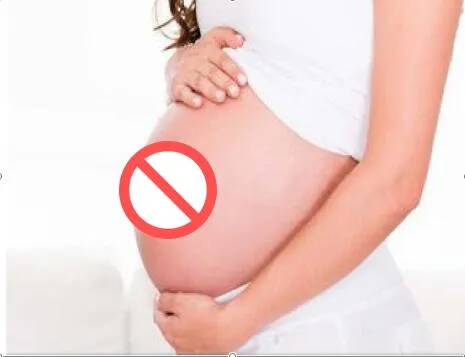 2500g茶色のシリコーンの腹妊娠妊娠中の女性の偽のシリコーン妊娠中の腹の人工腹の産科物供給2020