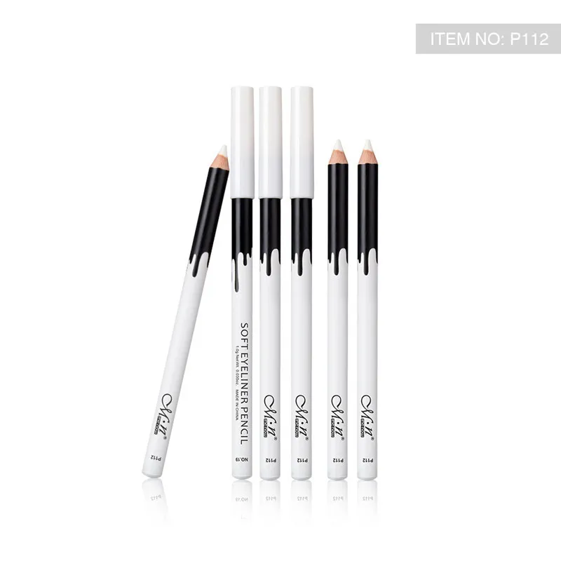 White Eyeliner Pencil Menow eye MakeUp Waterproof Long Lasting Eye Liner Lip Pencils Cosmetic