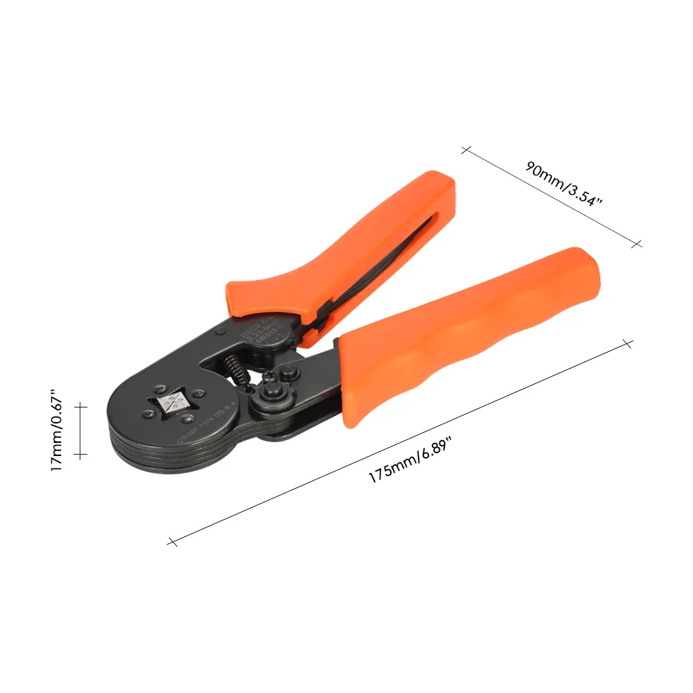 Freeshipping Multifunctional Cable Wire Crimping Pliers Tool Ferrule Crimpers 0.25-6.0mm + 800Pcs/lot Copper Insulated Cord Pin End