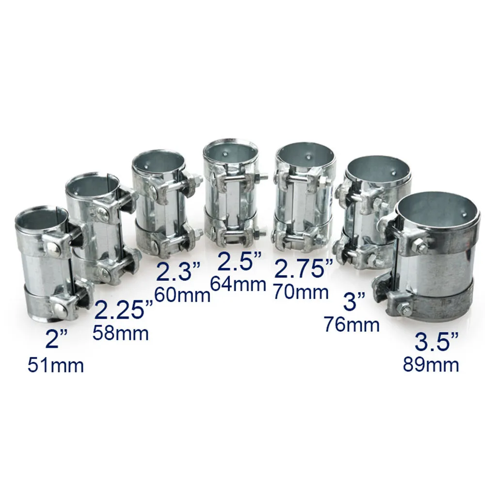 Embout Tuyau De Sortie Pot D'échappement 58mm Diamètre Intérieur Acier  Inoxydable Universel