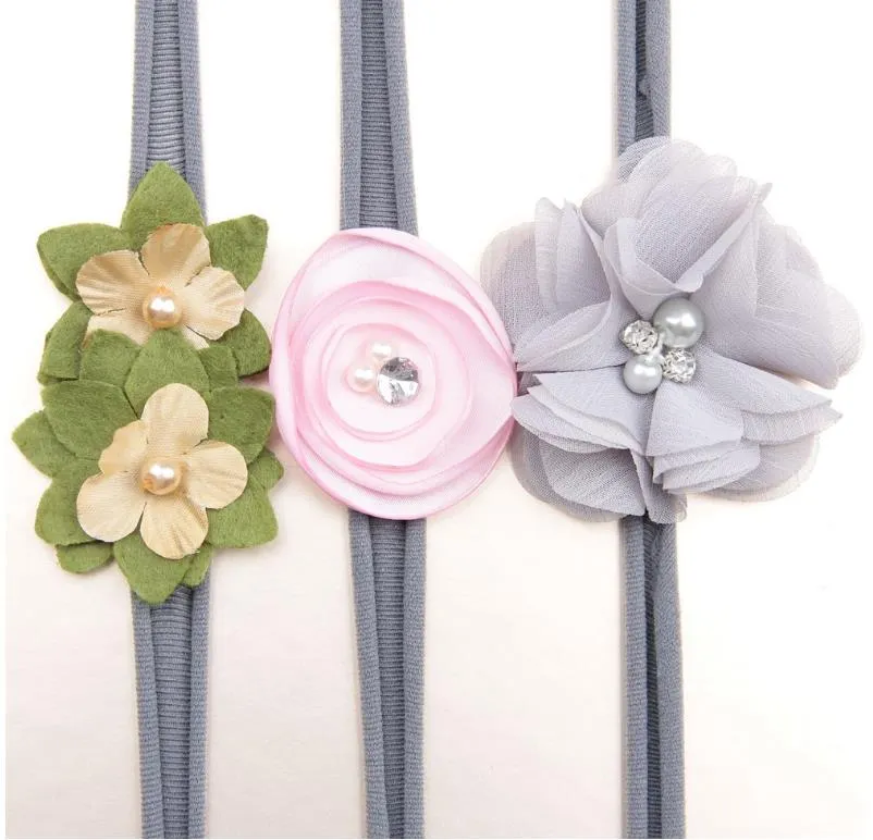 16/15 pezzi Elastici per capelli con farfalle e fiori per bambini, accessori per capelli alla moda e carini per ragazze, delicati e resistenti sui capelli, elastici per capelli ad alta elasticà