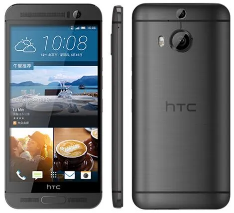 Ricondizionato originale HTC ONE M9 Plus M9 + 4G LTE 5,2 pollici Octa Core 3 GB RAM 32 GB ROM 20 MP Fotocamera Android Smart Phone DHL gratuito 5 pezzi