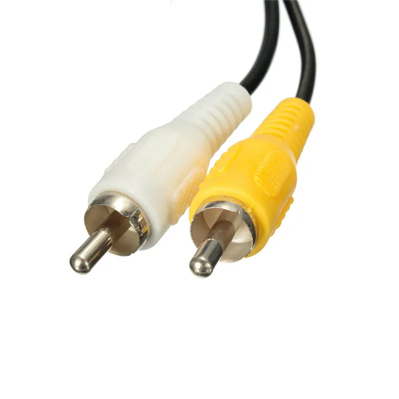 AV RCA Cable For Sega Genesis 1, Mega Drive 1 & Master System 1 - 5ft Composite Cord