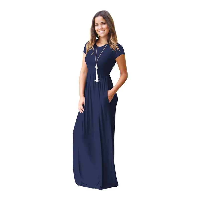 sachin and babi light blue dress Women Fashion Summer Pocket Floor Length Dress Women... From Huiwu, $21.34