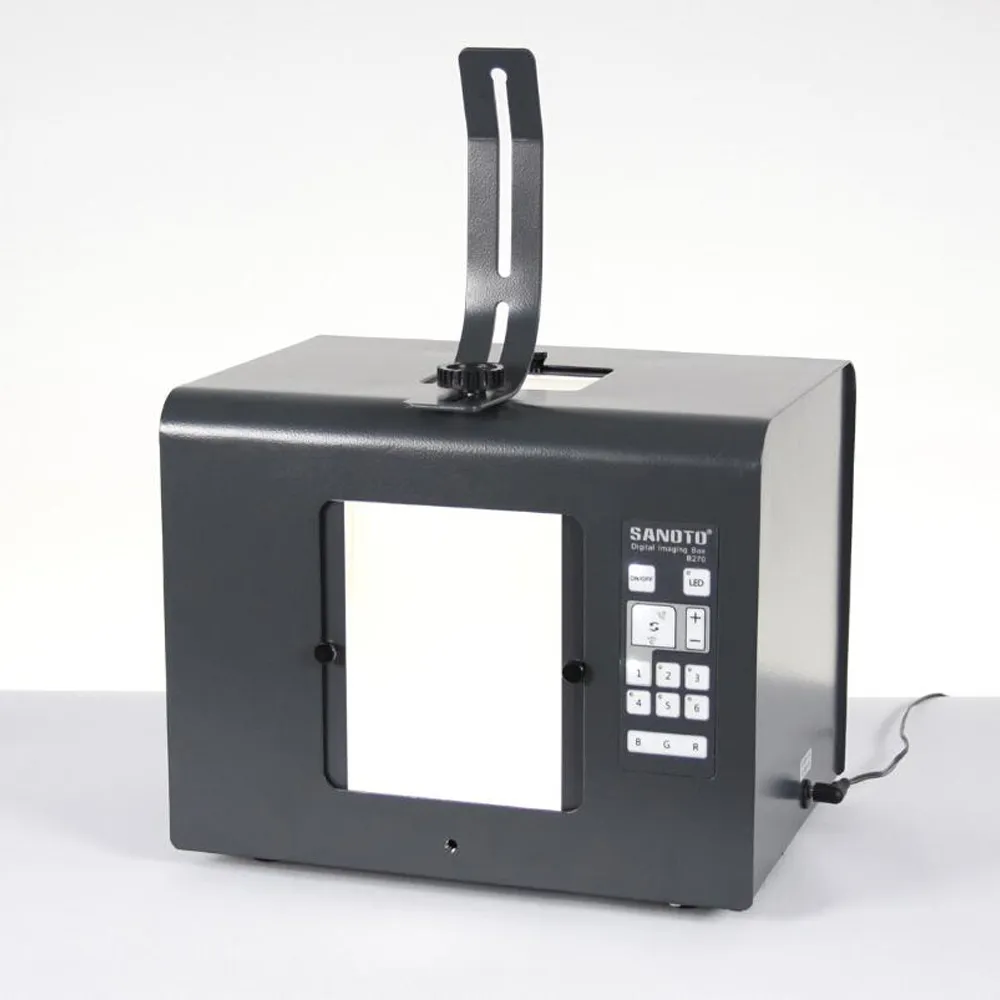 110-240 V 4000LUX SANOTO B270 RGB LED Digital caixa de imagem Mini Photo Studio caixa de luz de fotografia Softbox para jóias