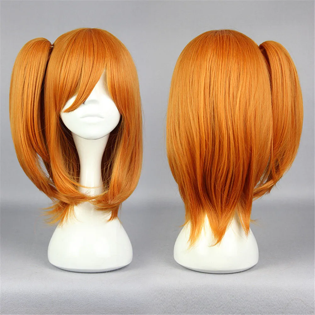 Älskvärt! Skolan Idol Projekt Kousaka Honoka Anime Cosplay Wigs Orange Hair