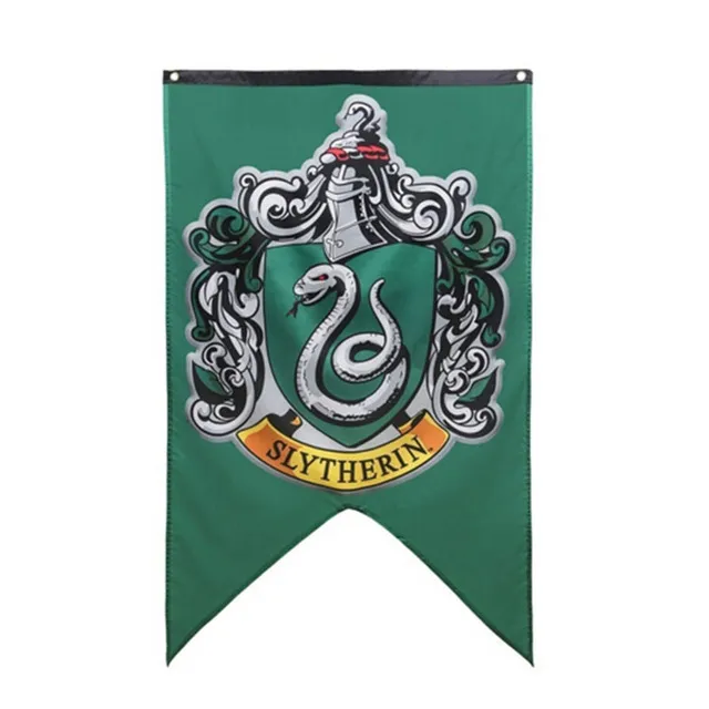 Harry Potter Gryffindor Slytherin House Flag Wall Banner Home Decoration  Party