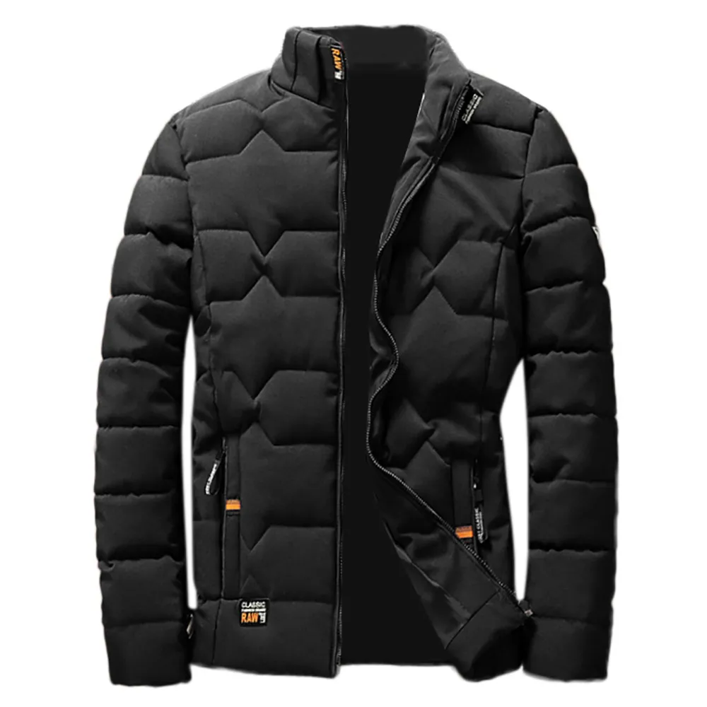 YOUYEDIAN hommes hiver vestes et manteaux 2019 nouvelle mode fermeture éclair laine Blouse épaississement manteau pull vêtements d'extérieur haut chemisier