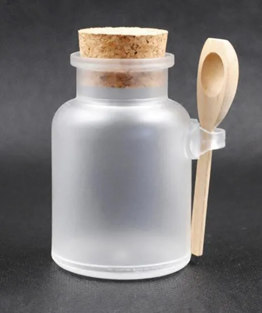 Wholesale Premium Plastic Bath Salt Salt Bottle With Cork Jar And
