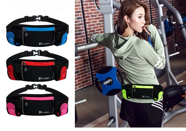 Wodoodporna Waist Bag for iPhone X 8 7 6 6S Plus Outdoor Running Sport Fanny Pakiet Pokrowiec Wodoodporny Futerał na telefon bezpłatną wysyłkę