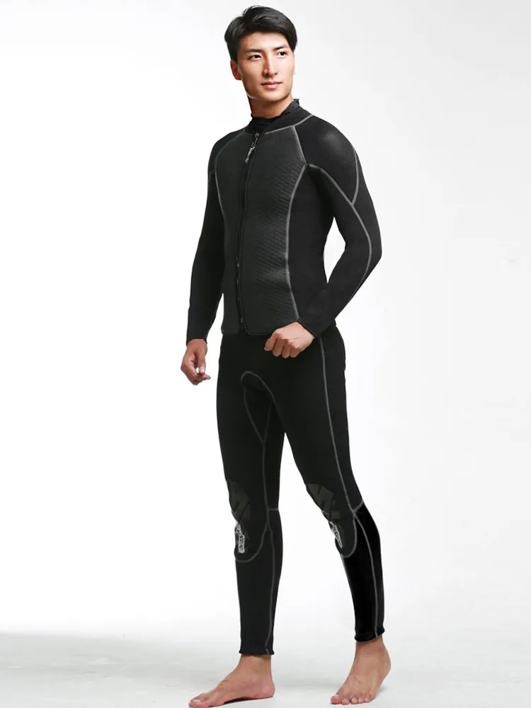 25mm Neoprene Long Sleeve Wetsuit Men039s Wetsuit Diving Suit Scuba Diving Wear Snorkling Wetsuit5710631