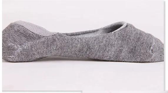 Mens sock tofflor casual bomull strumpor klassiska manliga korta osynliga tofflor grunda mun